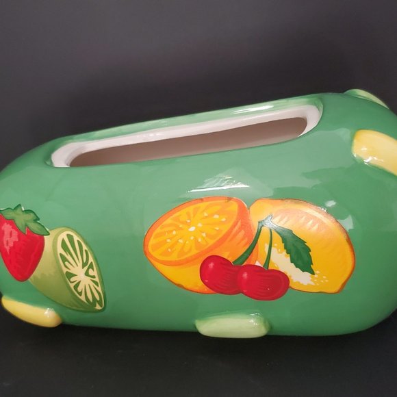 RARE * MIKE & IKE Ceramice Candy Bowl by Chino Hand Painted Sweet Nostalgia - Picture 8 of 10